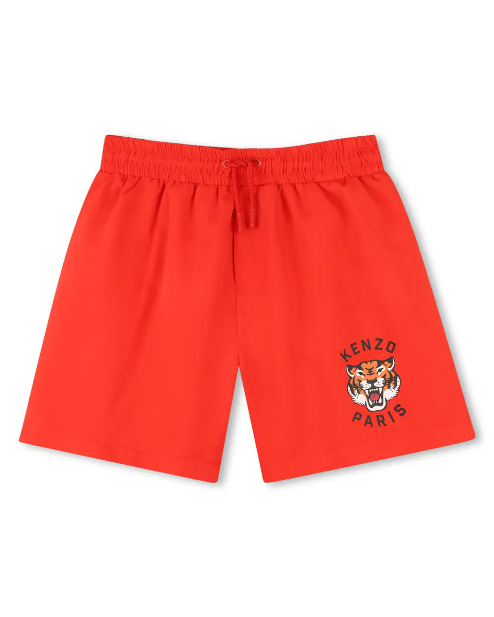 Купальник для мальчиков с иллюстрацией на ноге и кулиской Kenzo Kids, красный
Купальник для мальчиков с иллюстрацией на ноге и кулиской Kenzo Kids, красный