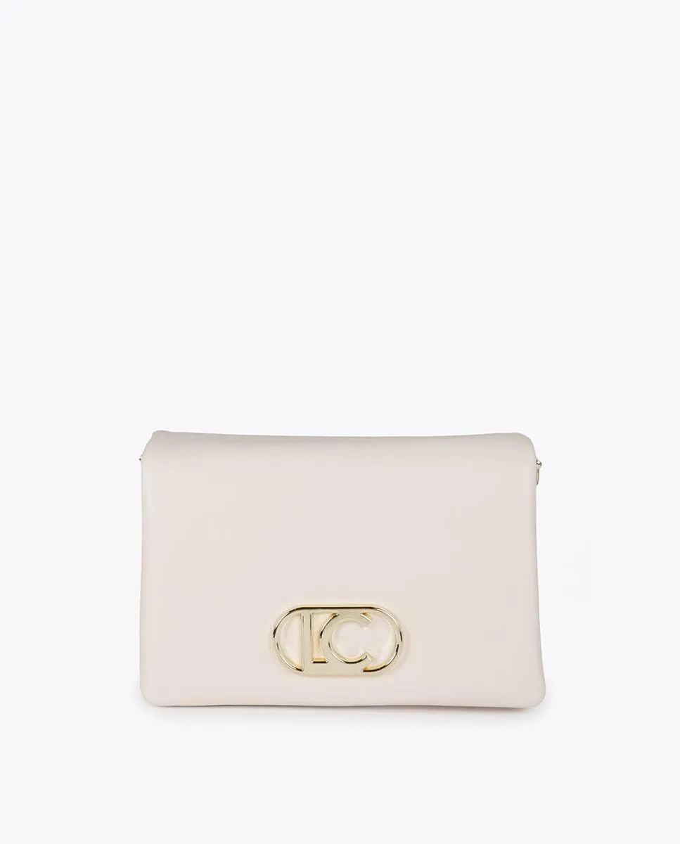 Сумка-бандо эффект кожи с тремя отделениями и клапаном Lola Casademunt, пастельно-розовый 
Сумка-бандо эффект кожи с тремя отделениями и клапаном Lola Casademunt, пастельно-розовый