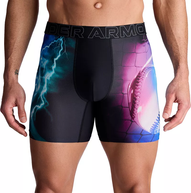 Мужские боксеры Under Armour Performance Tech Mesh 6 дюймов с графическим рисунком, черный
Мужские боксеры Under Armour Performance Tech Mesh 6 дюймов с графическим рисунком, черный