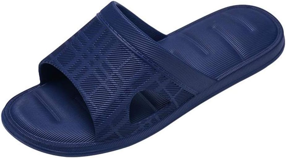 Мужские домашние тапочки MizHome с противоскользящей подошвой, быстро сохнущие шлепанцы для душа, комфортные для ванной и бассейна, темно-синий
Мужские домашние тапочки MizHome с противоскользящей подошвой, быстро сохнущие шлепанцы для душа, комфортные для ванной и бассейна, темно-синий