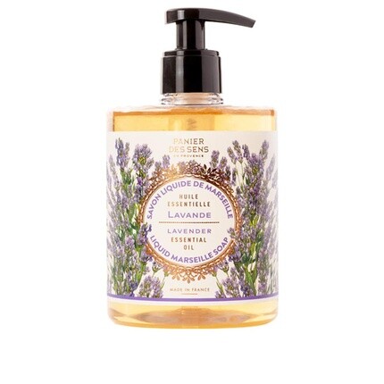 Marseiller Lavender Liquid Soap 500мл - Натуральное мыло из 100% растительных масел для рук и тела, Panier Des Sens
Marseiller Lavender Liquid Soap 500мл - Натуральное мыло из 100% растительных масел для рук и тела, Panier Des Sens