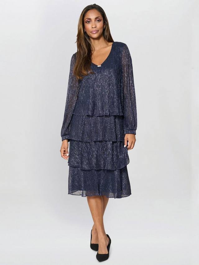 Многоярусное миди-платье Rosemary Gina Bacconi, Navy
Многоярусное миди-платье Rosemary Gina Bacconi, Navy