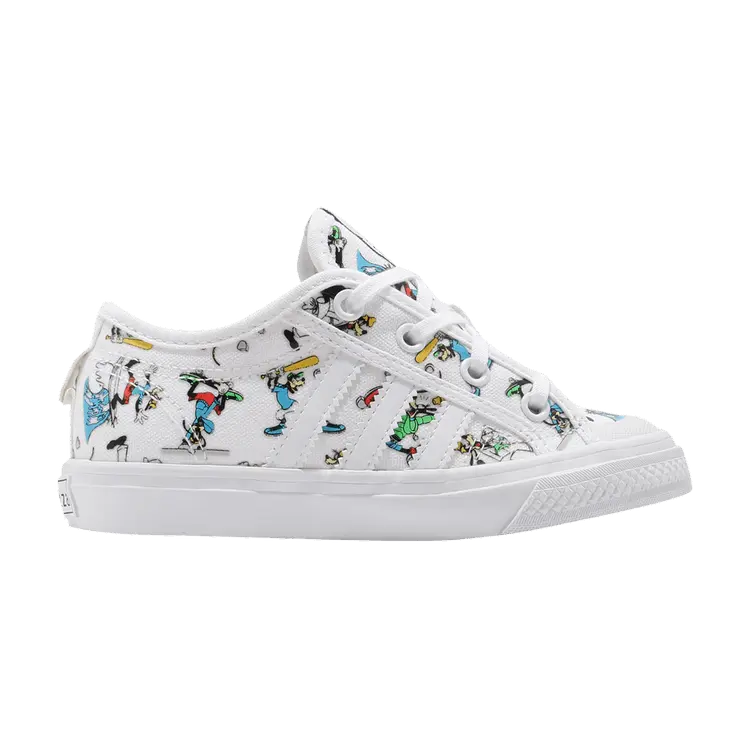 Кроссовки adidas Disney x Nizza Sport J 'Goofy', белый
Кроссовки adidas Disney x Nizza Sport J 'Goofy', белый