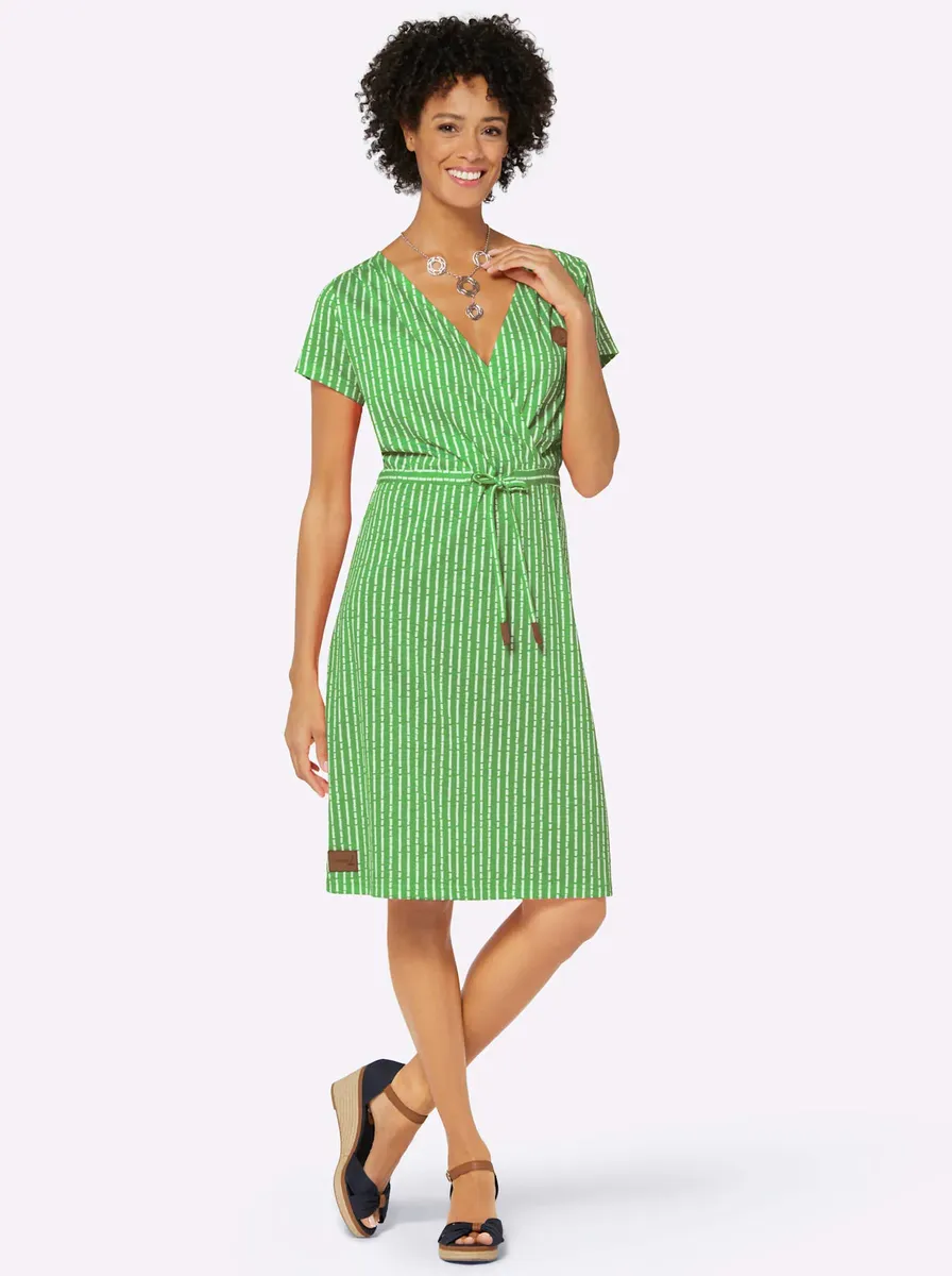 Повседневный образ Платье из джерси "Платье из джерси" Casual Looks, цвет Apfel-Ecru
Повседневный образ Платье из джерси "Платье из джерси" Casual Looks, цвет Apfel-Ecru