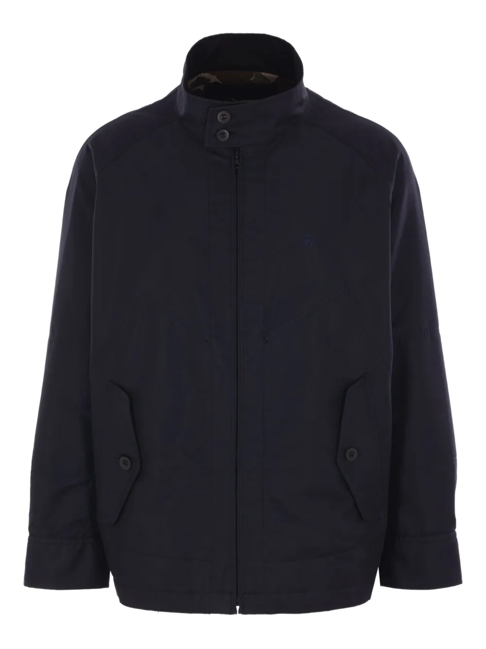 Куртка на молнии с вышивкой Junya Watanabe MAN, синий 
Куртка на молнии с вышивкой Junya Watanabe MAN, синий