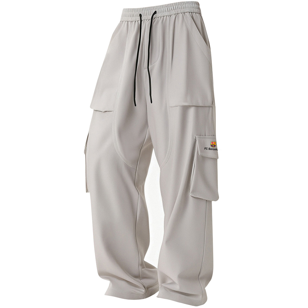 Грузовые штаны унисекс FCB ARCELONA, хаки
Грузовые штаны унисекс FCB ARCELONA, хаки