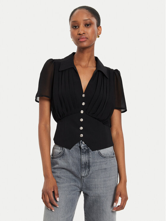 Блузка regular fit 242-OPLIA Morgan, черный
Блузка regular fit 242-OPLIA Morgan, черный
