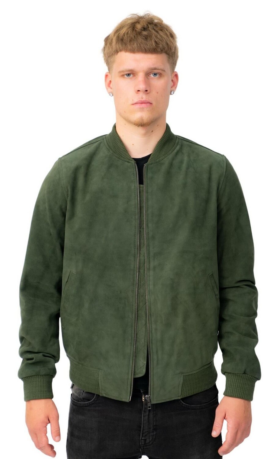 Университетский кожаный бомбер из замши и козлиной кожи в стиле ретро — Афины Infinity Leather, зеленый
Университетский кожаный бомбер из замши и козлиной кожи в стиле ретро — Афины Infinity Leather, зеленый