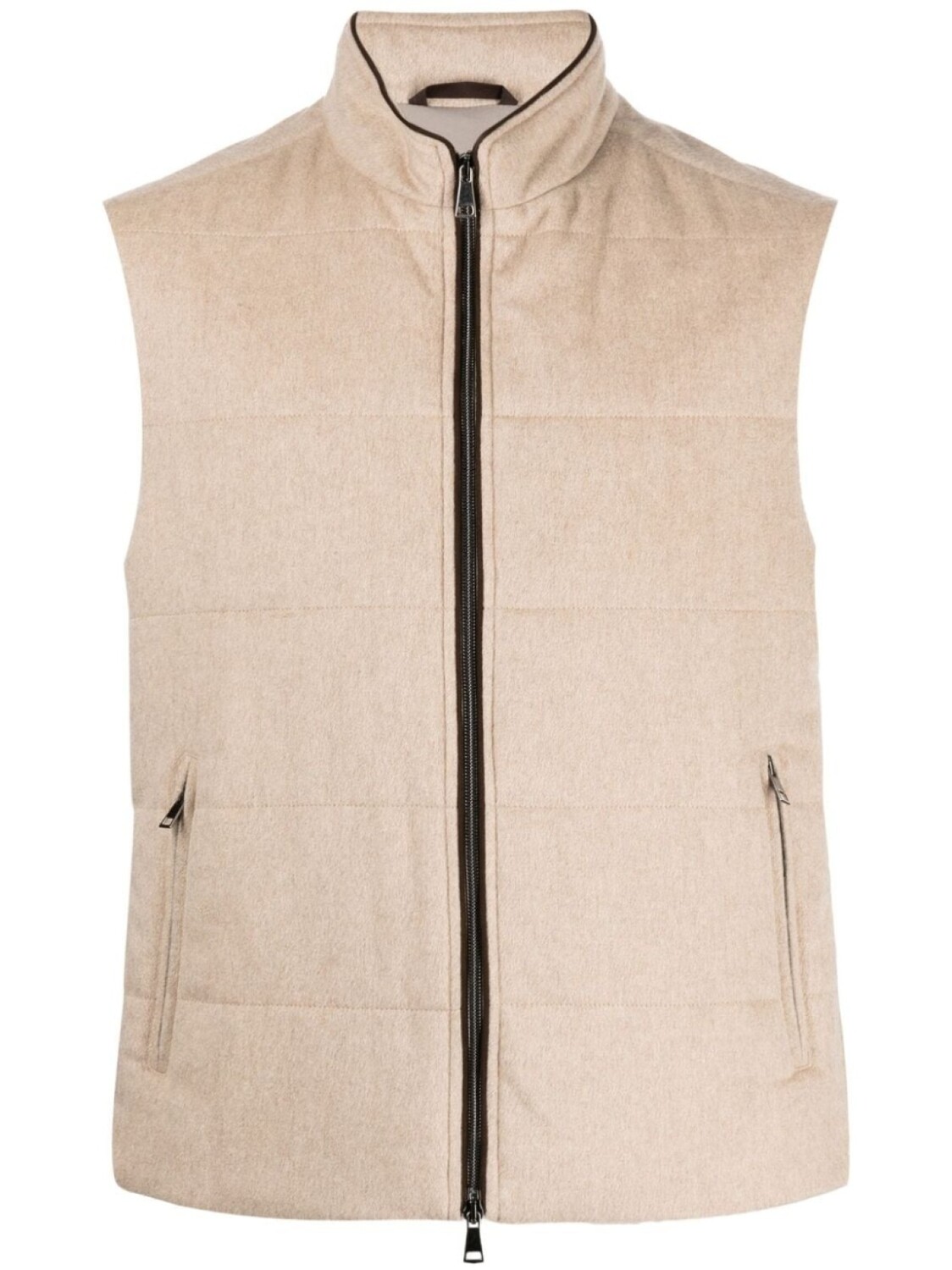 Стеганый кашемировый жилет The Mall N.Peal, коричневый
Стеганый кашемировый жилет The Mall N.Peal, коричневый