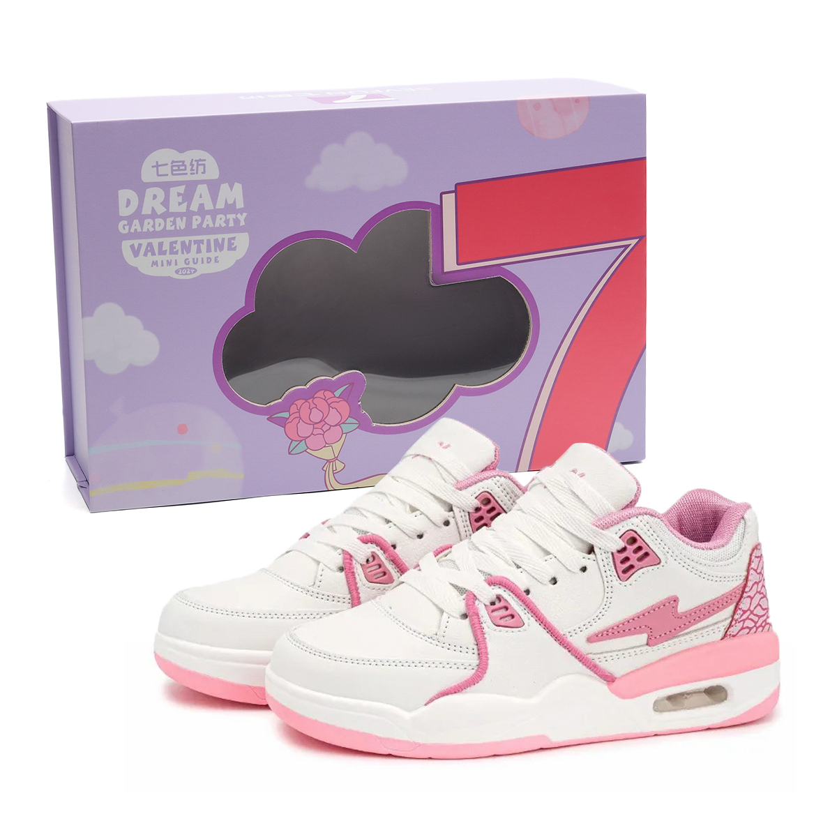 7 SEVFUN Износостойкие лоу-топ скейтборд кроссовки унисекс бело-розовые, цвет White Pink
7 SEVFUN Износостойкие лоу-топ скейтборд кроссовки унисекс бело-розовые, цвет White Pink