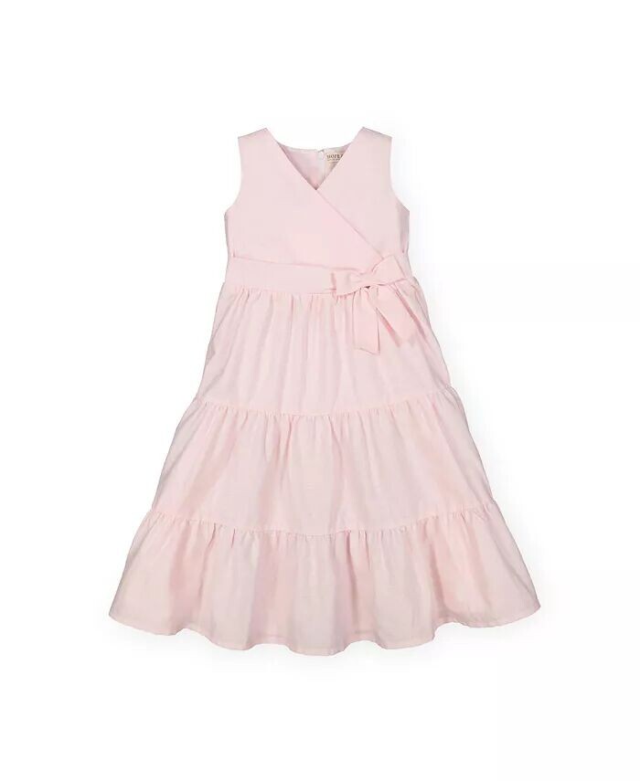 Многоярусное платье с запахом для маленьких девочек Hope & Henry, розовый
Многоярусное платье с запахом для маленьких девочек Hope & Henry, розовый
