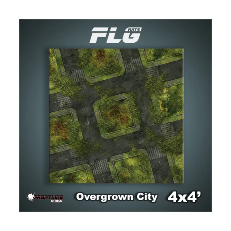 4 х 4 фута — заросший город, F.L.G. Mats 4' x 4'
4 х 4 фута — заросший город, F.L.G. Mats 4' x 4'