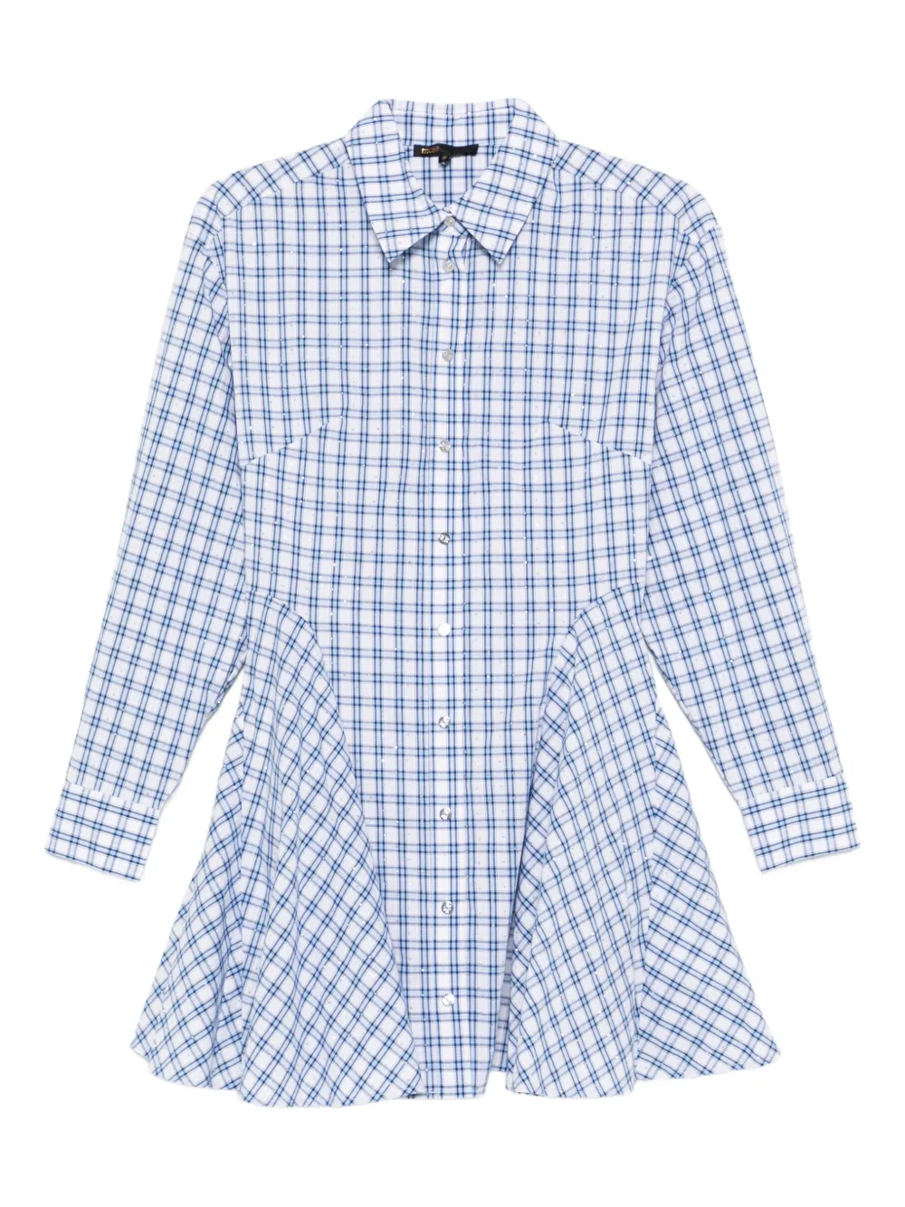 Платье мини в клетку Maje, белый
Платье мини в клетку Maje, белый