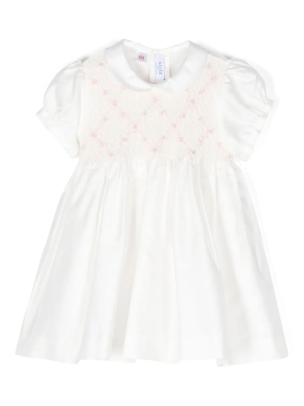 Платье с присборенной вставкой Siola, белый
Платье с присборенной вставкой Siola, белый