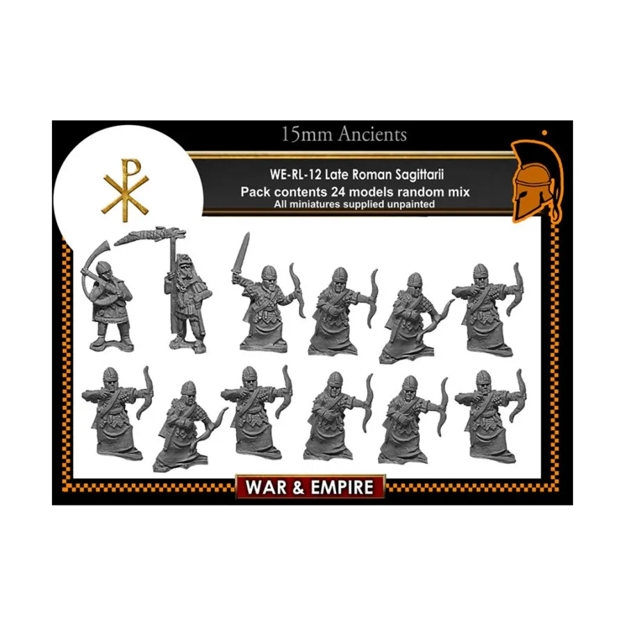 Ауксилия Стрельца, War & Empire - Dark Ages Miniatures - Late Roman Auxillia (15mm)
Ауксилия Стрельца, War & Empire - Dark Ages Miniatures - Late Roman Auxillia (15mm)