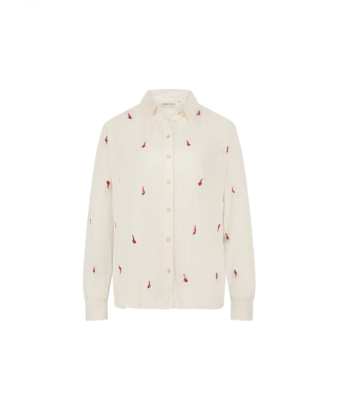 Блузка с вышивкой Lot Fabienne Chapot, бежевый
Блузка с вышивкой Lot Fabienne Chapot, бежевый