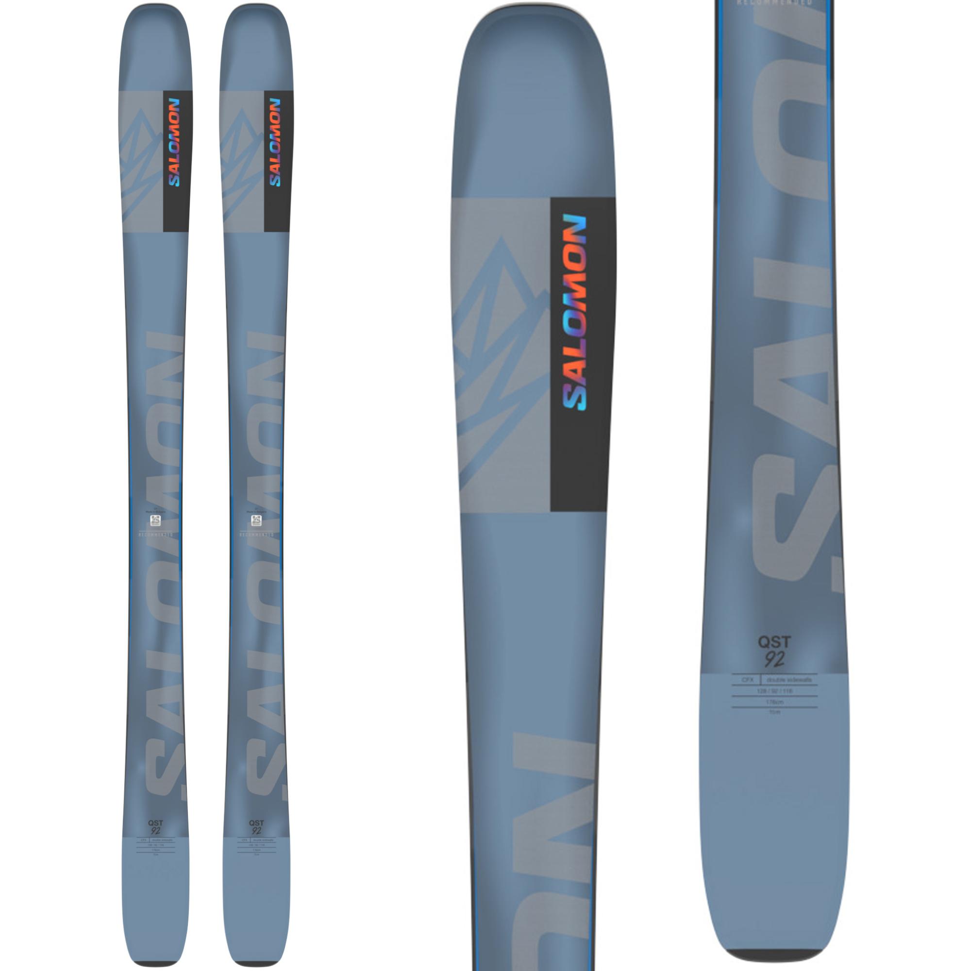 Фрирайдные лыжи QST 92 Salomon, One Color
Фрирайдные лыжи QST 92 Salomon, One Color