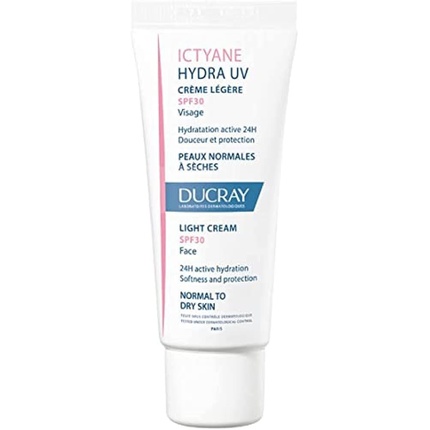 Крем Ictyane Hydra UV Light SPF 30 для лица 40 мл Ducray
Крем Ictyane Hydra UV Light SPF 30 для лица 40 мл Ducray