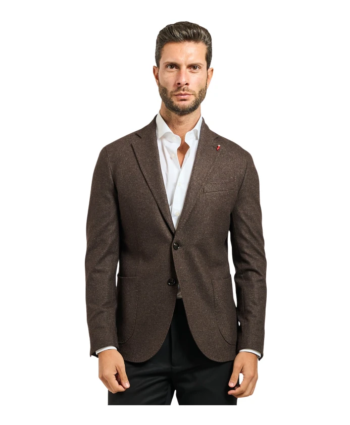 Коричневый однобортный пиджак с булавкой Mulish, коричневый
Коричневый однобортный пиджак с булавкой Mulish, коричневый