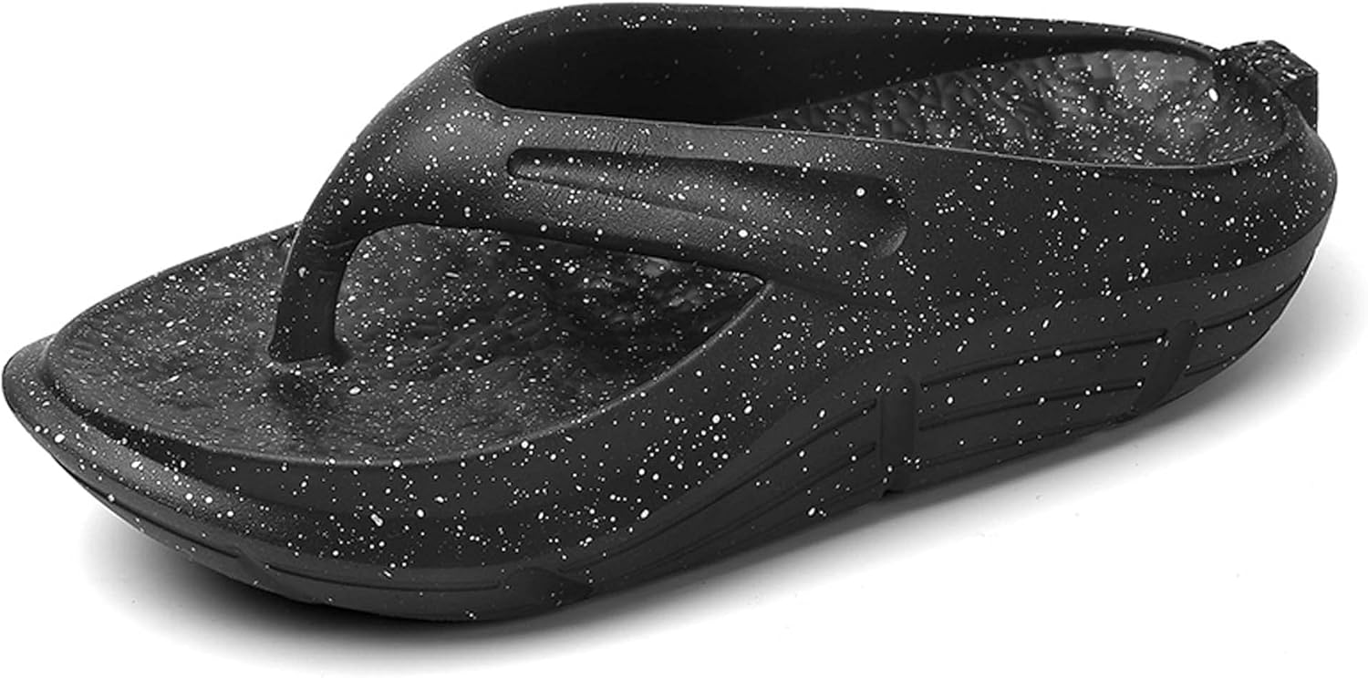 Летние модные мужские шлепанцы сандалии с толстой подошвой EVA, высокоэластичные шлепанцы, противоскользящие, удобные, повседневные, на плоской подошве Generic, черный
Летние модные мужские шлепанцы сандалии с толстой подошвой EVA, высокоэластичные шлепанцы, противоскользящие, удобные, повседневные, на плоской подошве Generic, черный