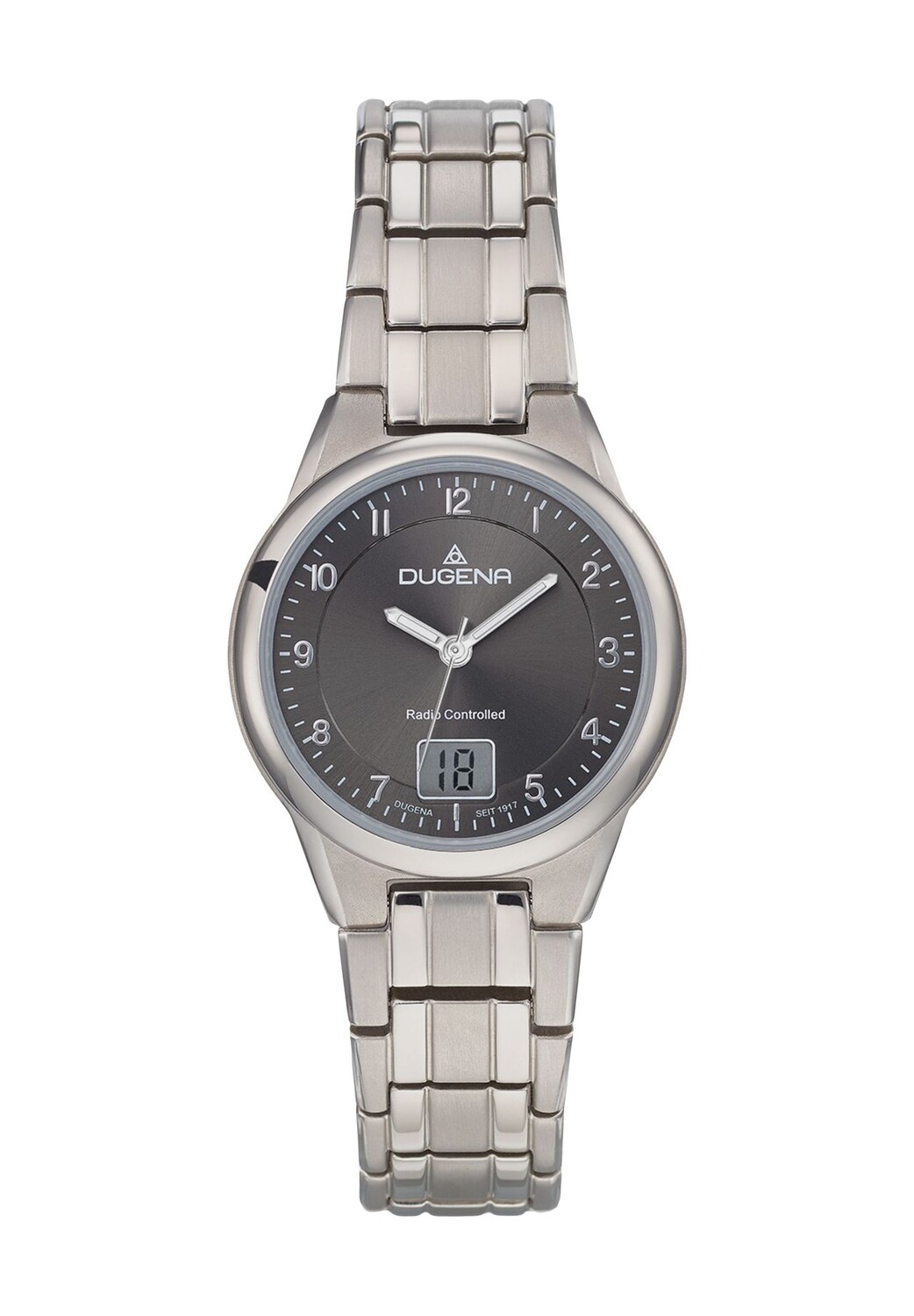 Женские часы на радиоуправлении 4460836 DUGENA, серебро
Женские часы на радиоуправлении 4460836 DUGENA, серебро