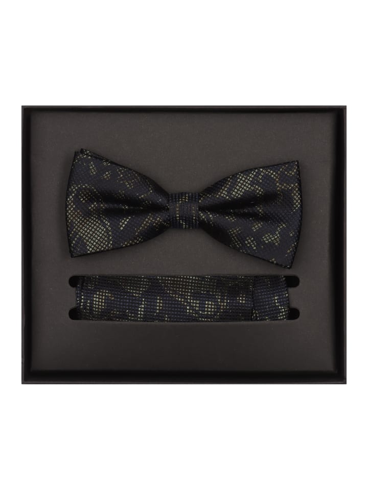 Venti Галстук-бабочка и нагрудный платок темно-зеленого цвета
Venti Галстук-бабочка и нагрудный платок темно-зеленого цвета