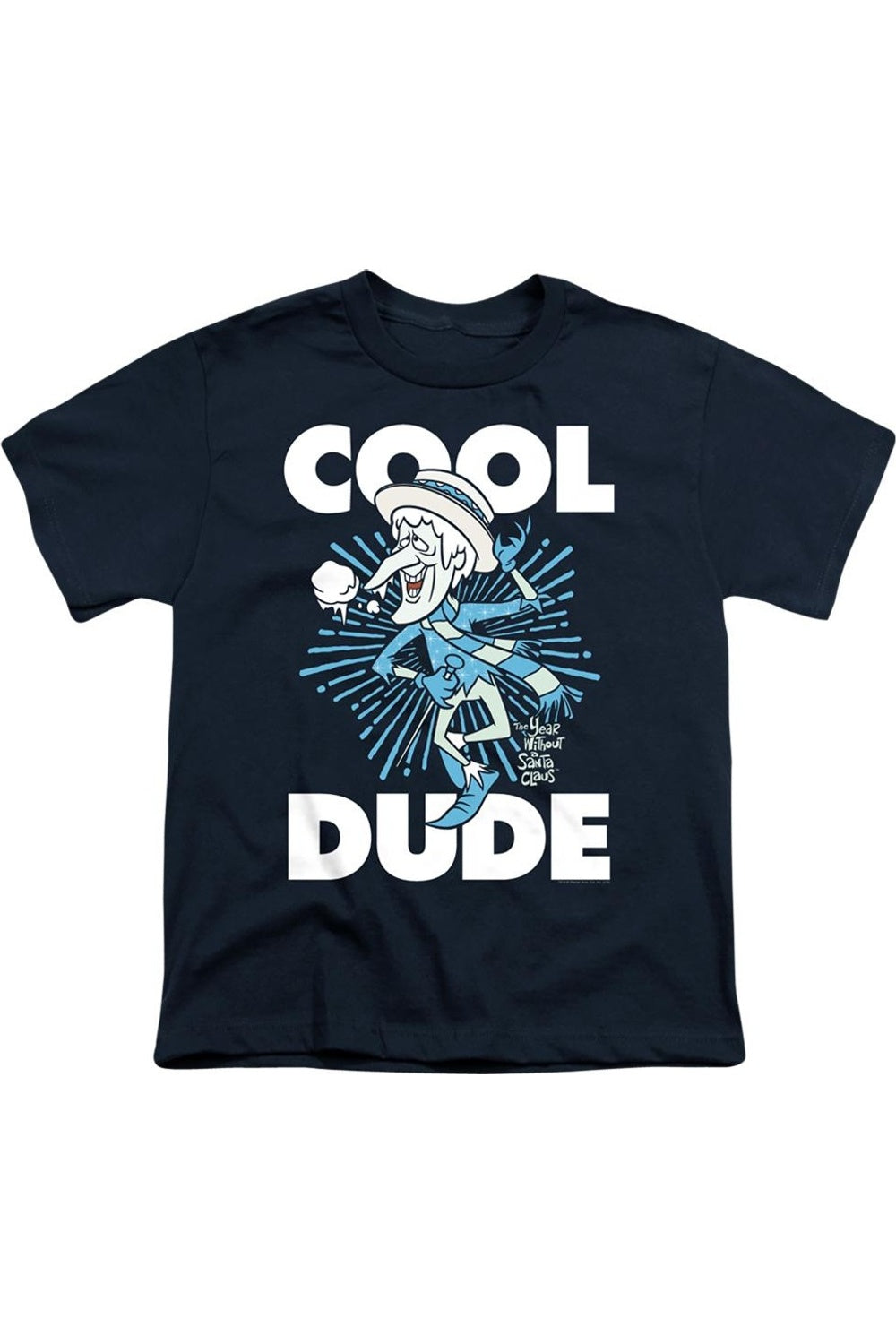 Футболка с коротким рукавом для детей "Крутой Санта" из фильма "Год без Рождества" Gildan, темно-синий
Футболка с коротким рукавом для детей "Крутой Санта" из фильма "Год без Рождества" Gildan, темно-синий