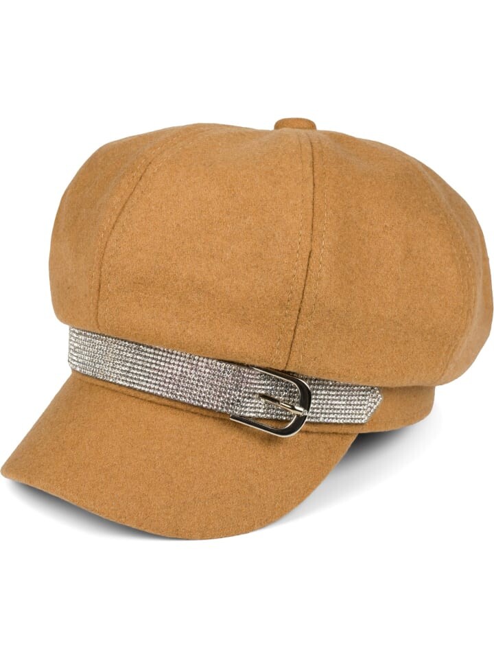 Бейсболка styleBREAKER Bakerboy Schiebermütze, кэмел
Бейсболка styleBREAKER Bakerboy Schiebermütze, кэмел