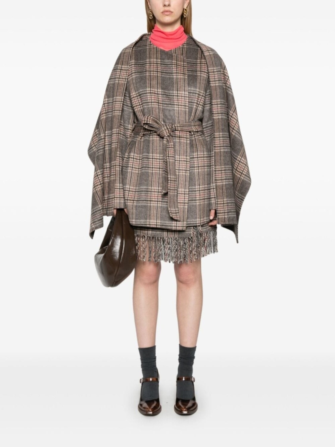 P.A.R.O.S.H. клетчатое пальто, коричневый
P.A.R.O.S.H. клетчатое пальто, коричневый