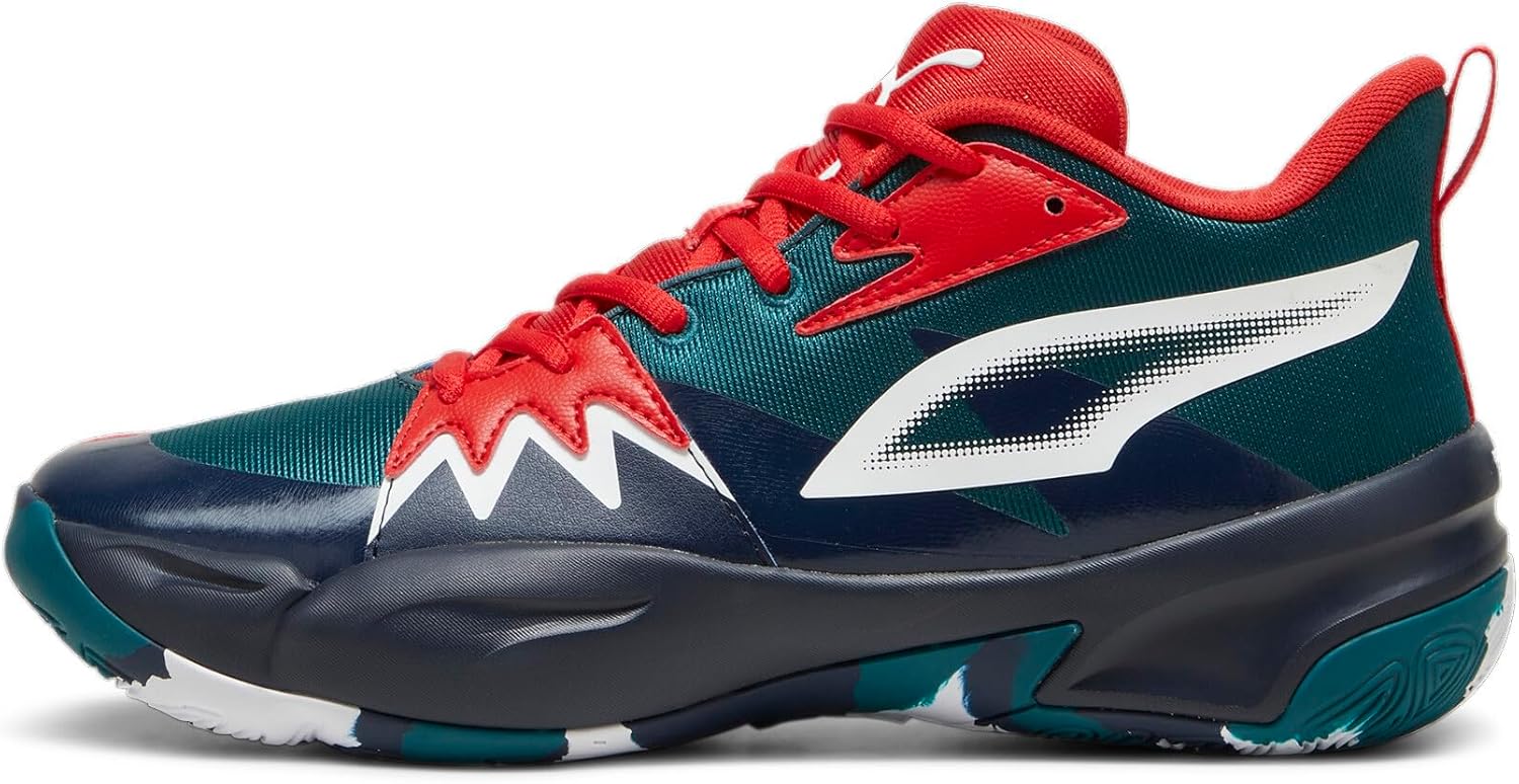 Мужские баскетбольные кроссовки Puma Genetics, красный/зеленый
Мужские баскетбольные кроссовки Puma Genetics, красный/зеленый