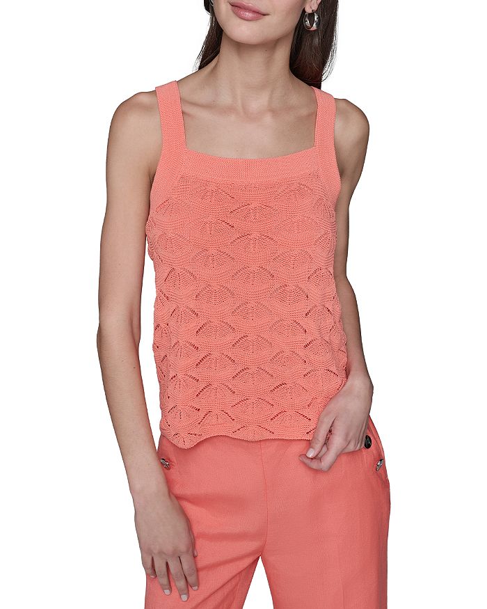 Футболка-майка с детализацией в виде веера KARL LAGERFELD PARIS, оранжевый
Футболка-майка с детализацией в виде веера KARL LAGERFELD PARIS, оранжевый