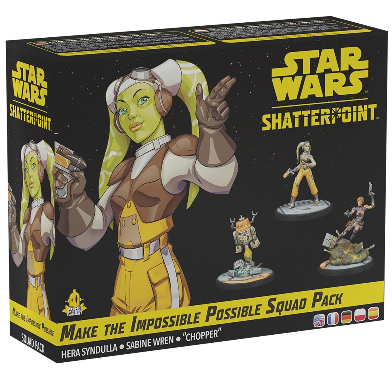 Миниатюра Star Wars: Shatterpoint - Make the Impossible Possible Squad Pack
Миниатюра Star Wars: Shatterpoint - Make the Impossible Possible Squad Pack