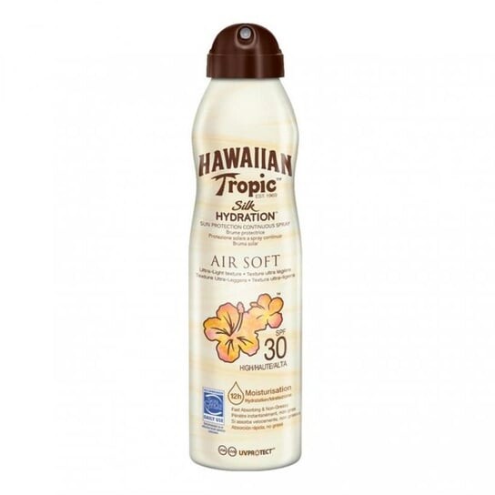 Увлажняющий спрей Air Soft Silk, SPF30 Hawaiian Tropic
Увлажняющий спрей Air Soft Silk, SPF30 Hawaiian Tropic