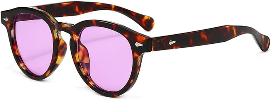 Круглые солнцезащитные очки для женщин, с покрытием «рисовый лак» и защитой от УФ-излучения UV400 для мужчин, конфетного цвета, для занятий спортом на открытом воздухе, бега и путешествий UYPTK, Leopard Purple
Круглые солнцезащитные очки для женщин, с покрытием «рисовый лак» и защитой от УФ-излучения UV400 для мужчин, конфетного цвета, для занятий спортом на открытом воздухе, бега и путешествий UYPTK, Leopard Purple
