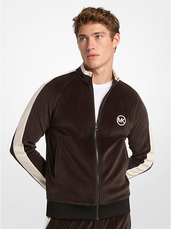 Вельветовая куртка на молнии в полоску Michael Kors, черный
Вельветовая куртка на молнии в полоску Michael Kors, черный