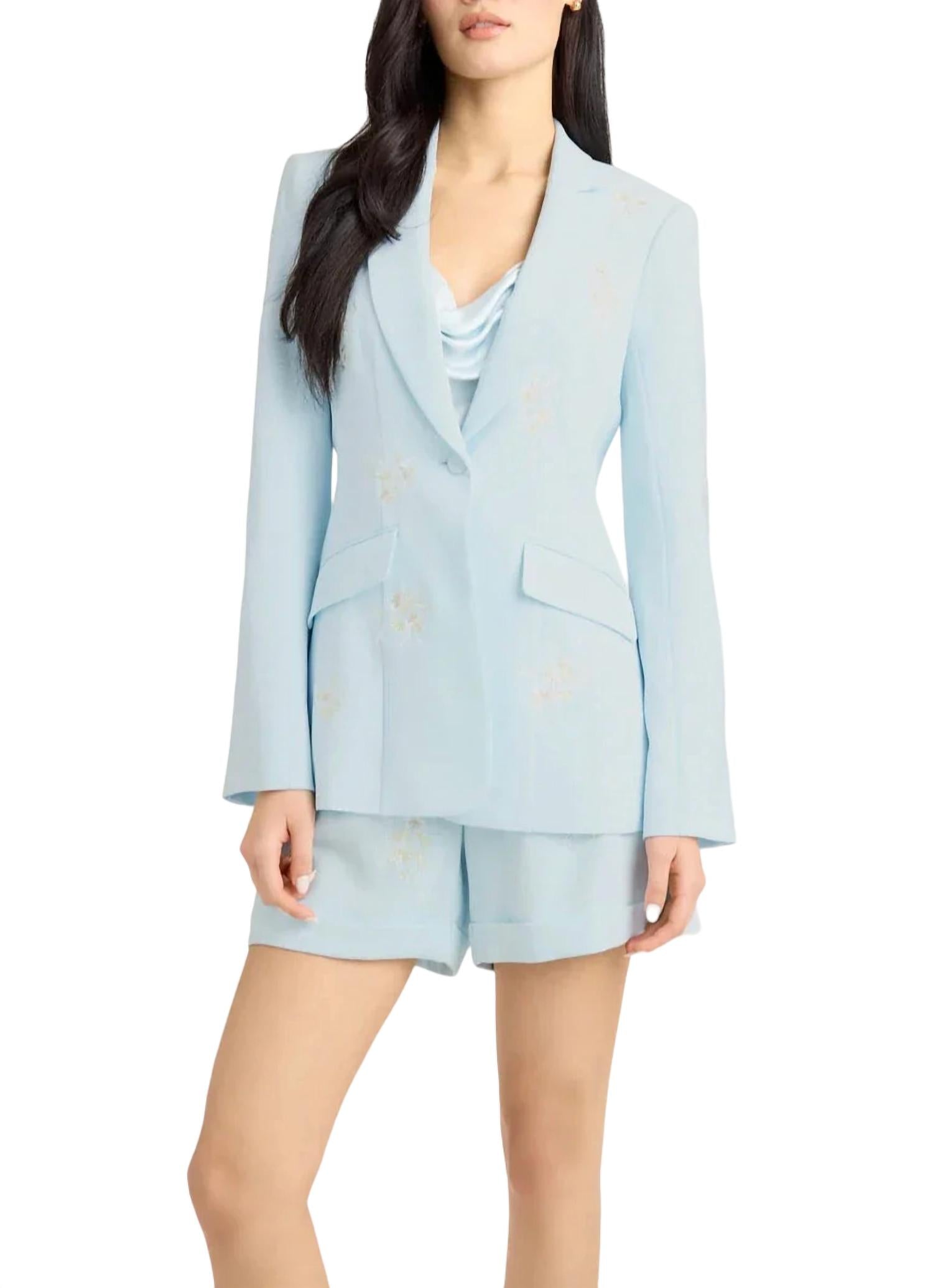 Блейзер Cheyenne в синем цвете Wildflower cinq a sept 
Блейзер Cheyenne в синем цвете Wildflower cinq a sept