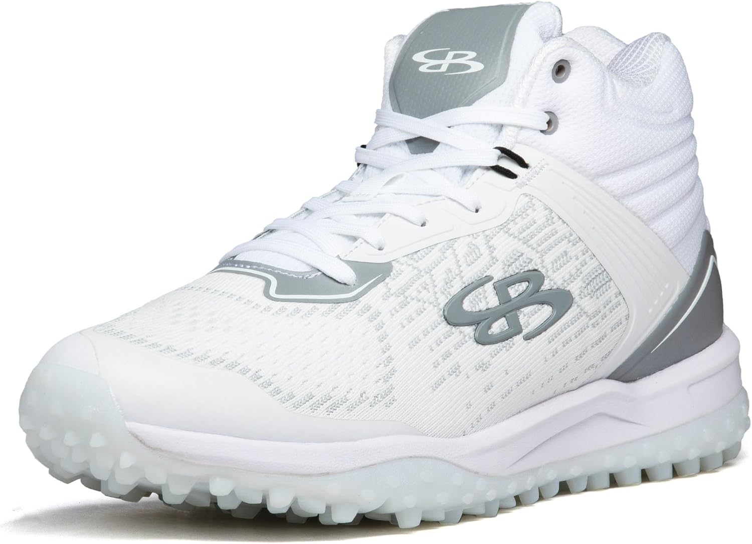 Мужские футбольные кроссовки Boombah Viper Pureknit Turf Mid - Статус - Разнообразие цветов - Разные размеры, белый/серый
Мужские футбольные кроссовки Boombah Viper Pureknit Turf Mid - Статус - Разнообразие цветов - Разные размеры, белый/серый