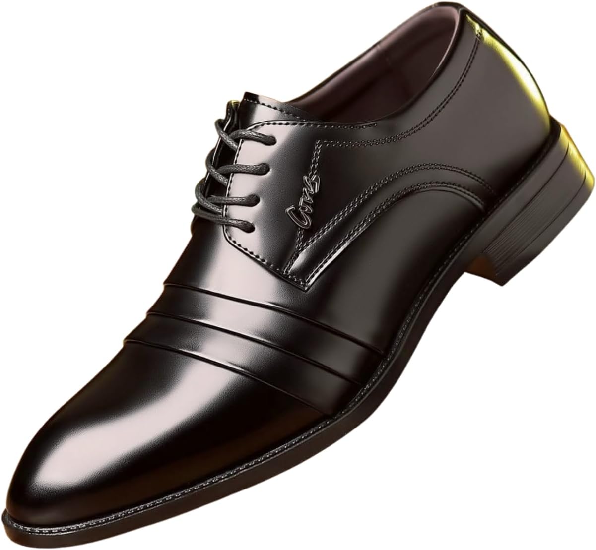 Мужские оксфорды Santimon, классические деловые туфли для офиса, свадьбы, черные с шнуровкой
Мужские оксфорды Santimon, классические деловые туфли для офиса, свадьбы, черные с шнуровкой