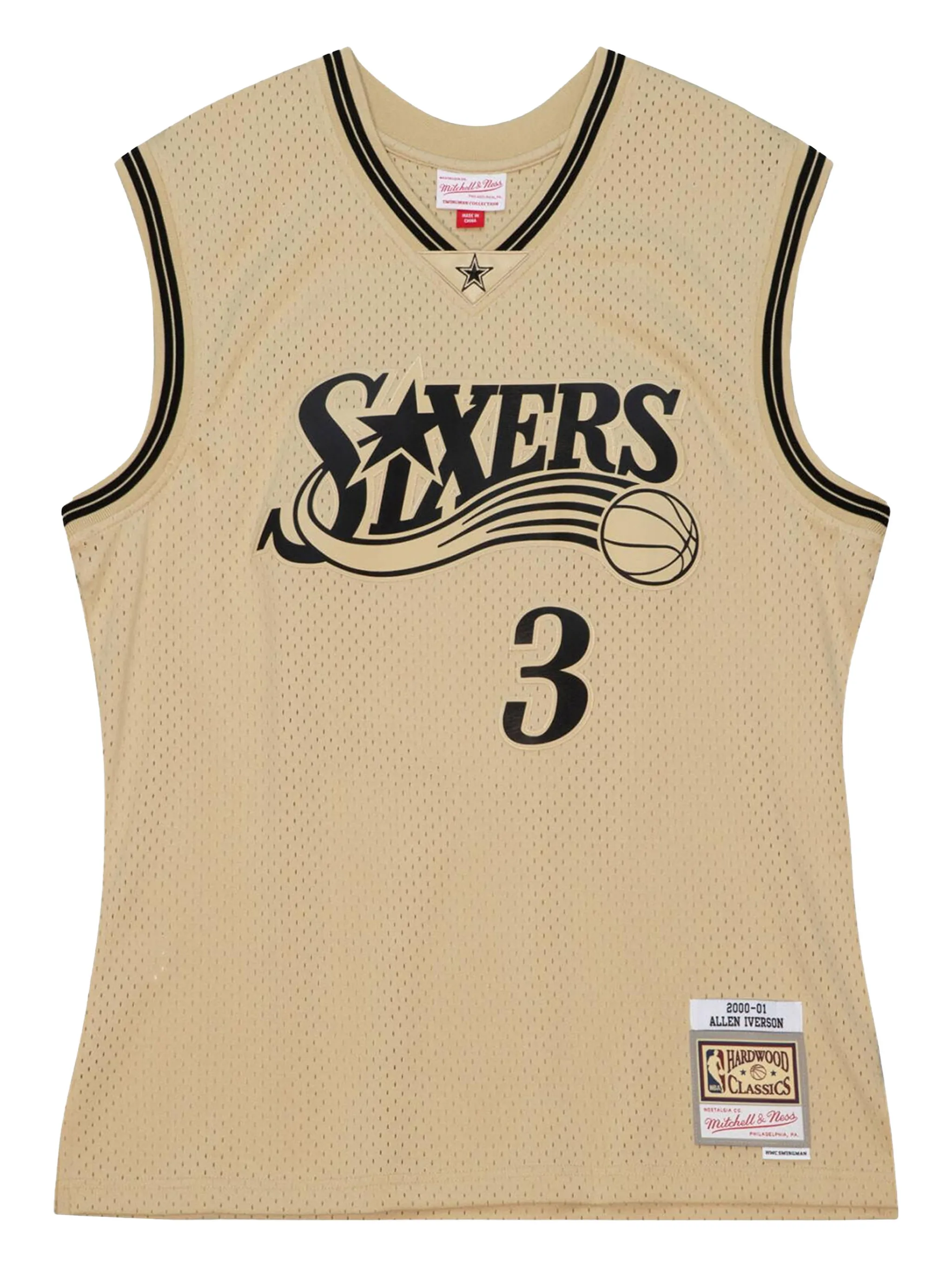 Топ 76ers 2000 Mitchell & Ness, бежевый
Топ 76ers 2000 Mitchell & Ness, бежевый