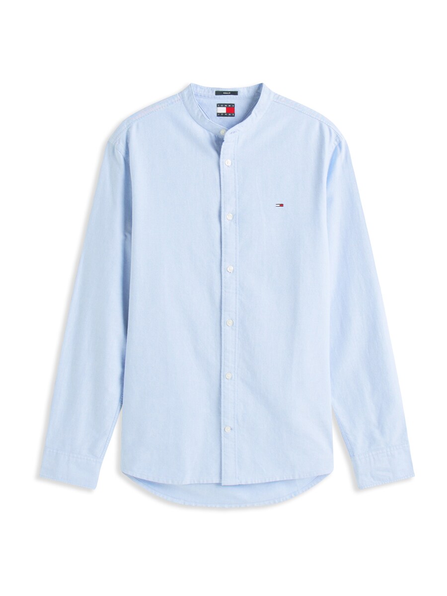 Рубашка на пуговицах классического кроя Tommy Jeans ESSENTL, светло-голубой
Рубашка на пуговицах классического кроя Tommy Jeans ESSENTL, светло-голубой
