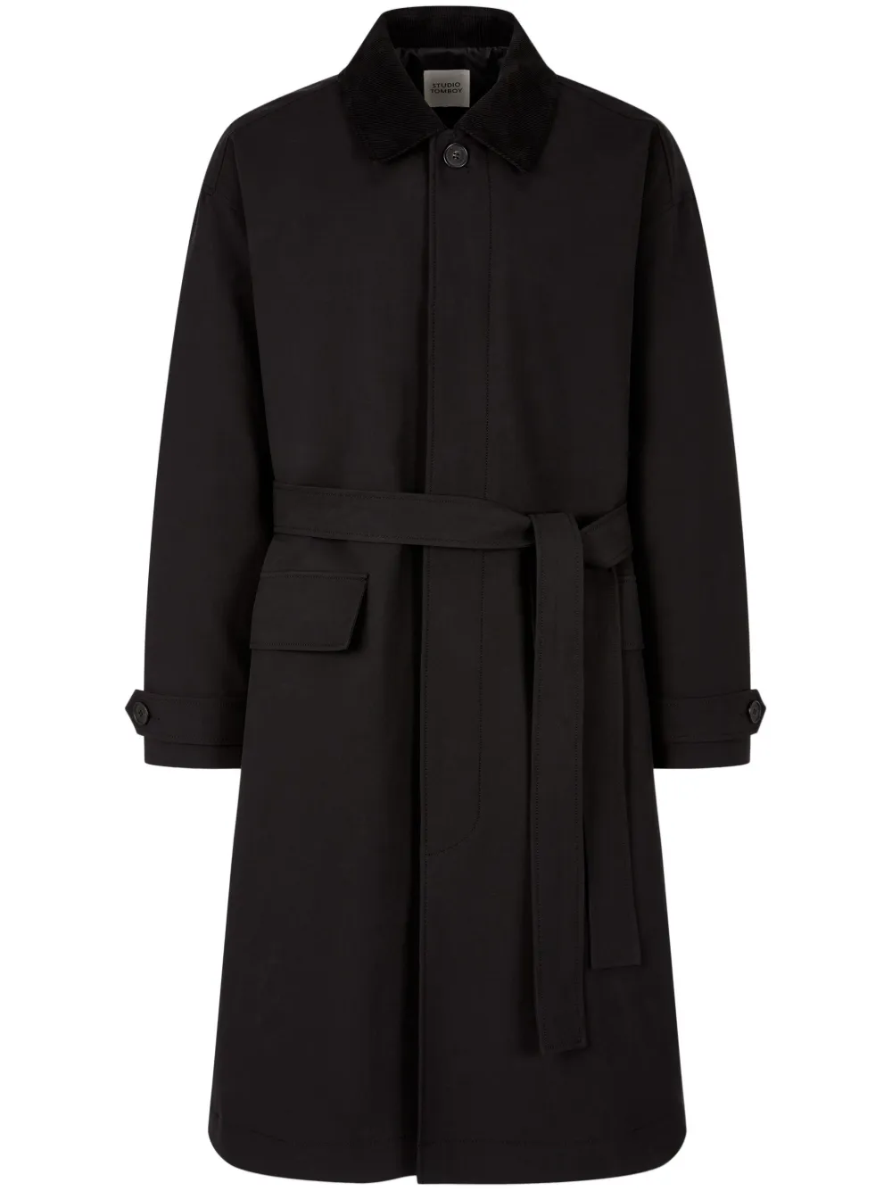 Тренч с поясом STUDIO TOMBOY, черный
Тренч с поясом STUDIO TOMBOY, черный
