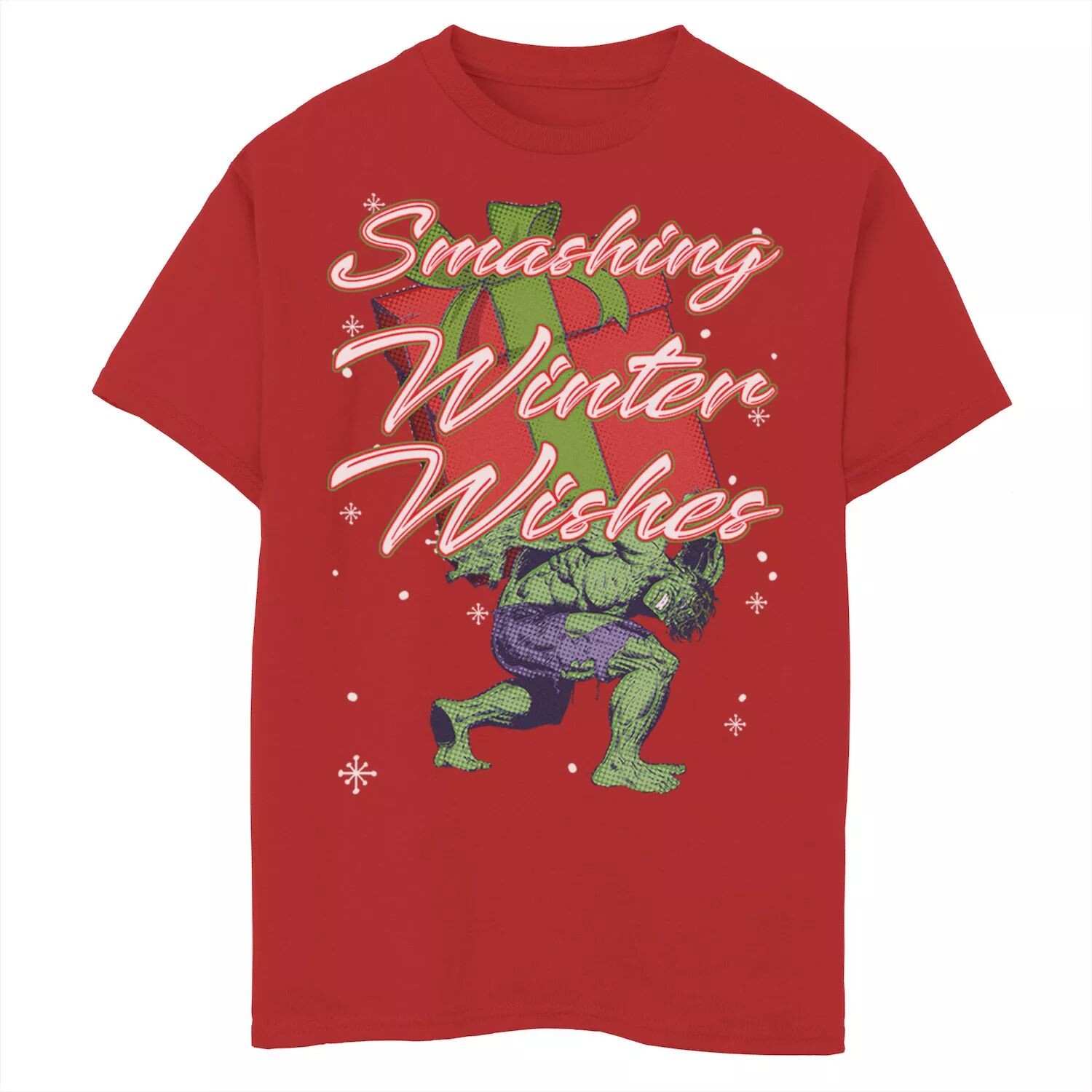 Мужская рождественская футболка Marvel Hulk Smashing Winter Wishes Licensed Character
Мужская рождественская футболка Marvel Hulk Smashing Winter Wishes Licensed Character