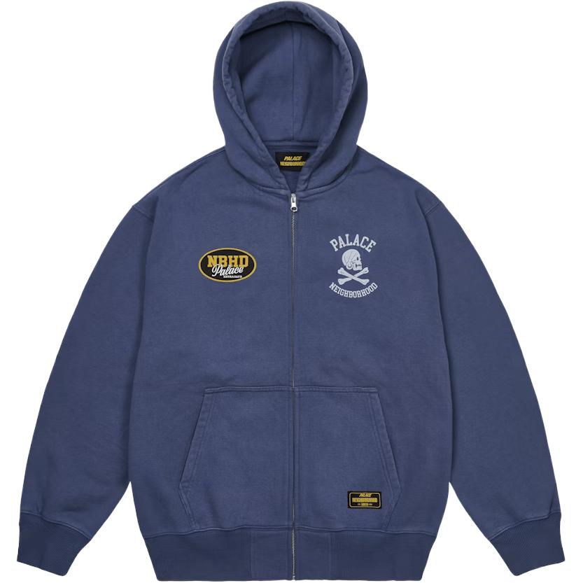 NEIGHBORHOOD Co бренд FW25 свитшот Unisex PALACE, синий
NEIGHBORHOOD Co бренд FW25 свитшот Unisex PALACE, синий