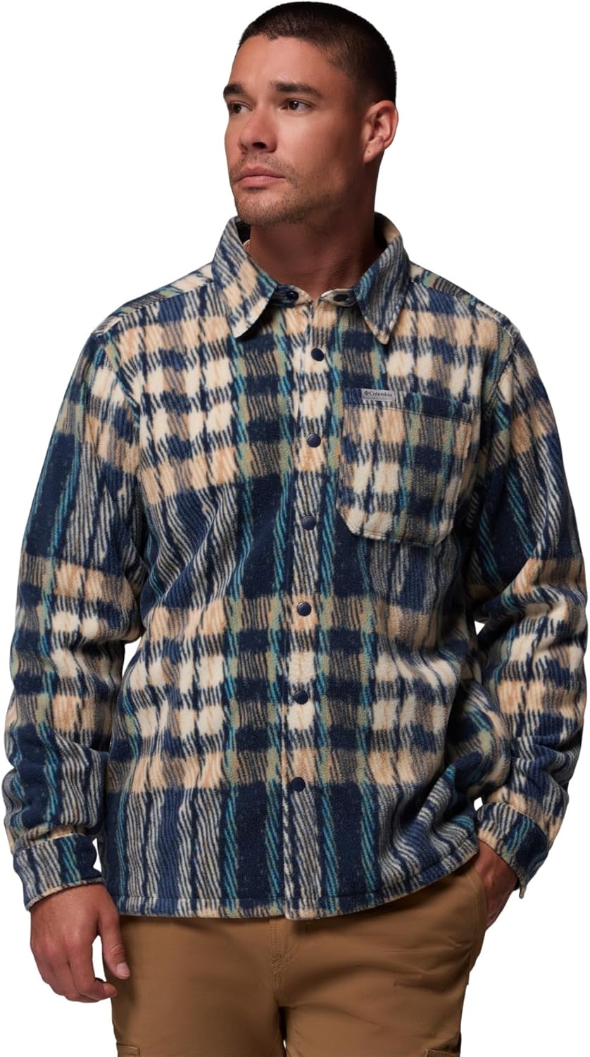 Columbia мужская куртка-рубашка Steens Mountain Printed Shirt Jacket II, Collegiate Navy Herringplaid
Columbia мужская куртка-рубашка Steens Mountain Printed Shirt Jacket II, Collegiate Navy Herringplaid