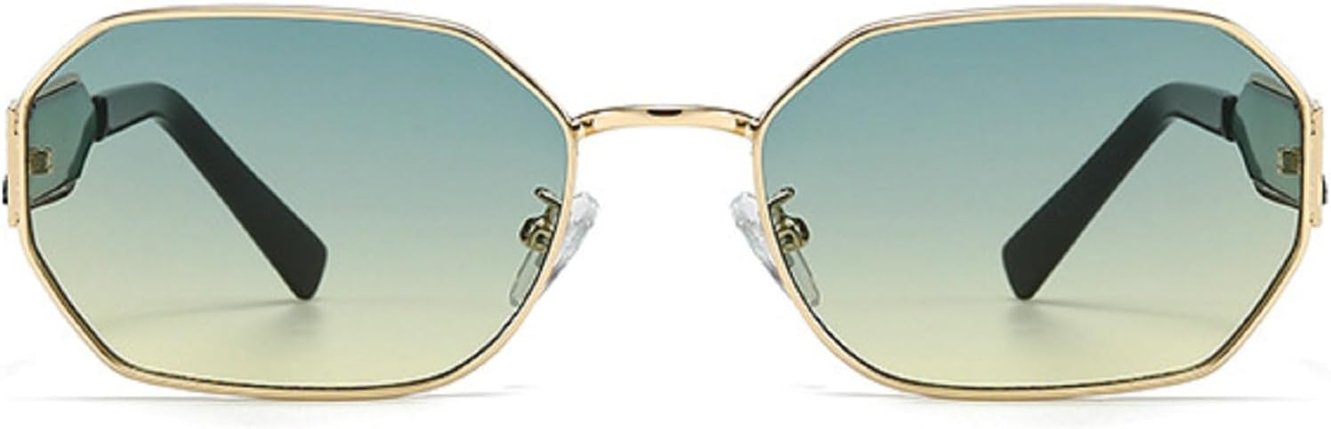 Модные квадратные винтажные солнцезащитные очки для женщин и мужчин, дизайнерские ретро-очки из металла прямоугольной формы, популярные коричневые очки N45 mincl, Green
Модные квадратные винтажные солнцезащитные очки для женщин и мужчин, дизайнерские ретро-очки из металла прямоугольной формы, популярные коричневые очки N45 mincl, Green