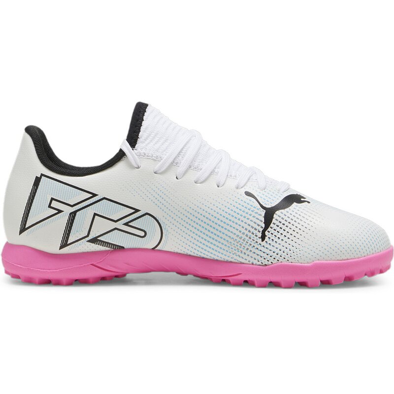 Fussball-Rasenschuhe Future 7 play tt jr. Puma, цвет puma white-puma black-poison p
Fussball-Rasenschuhe Future 7 play tt jr. Puma, цвет puma white-puma black-poison p