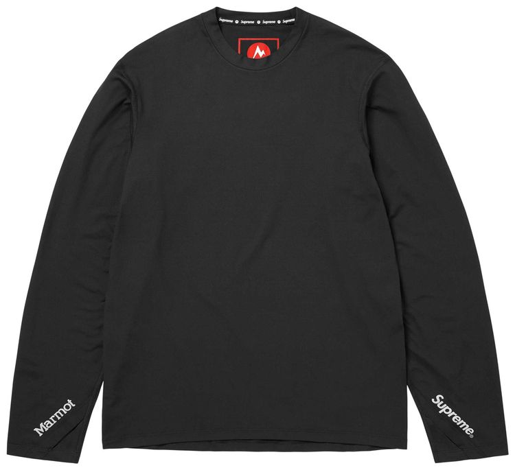 Футболка с длинными рукавами Supreme x Marmot Base Layer, черный
Футболка с длинными рукавами Supreme x Marmot Base Layer, черный