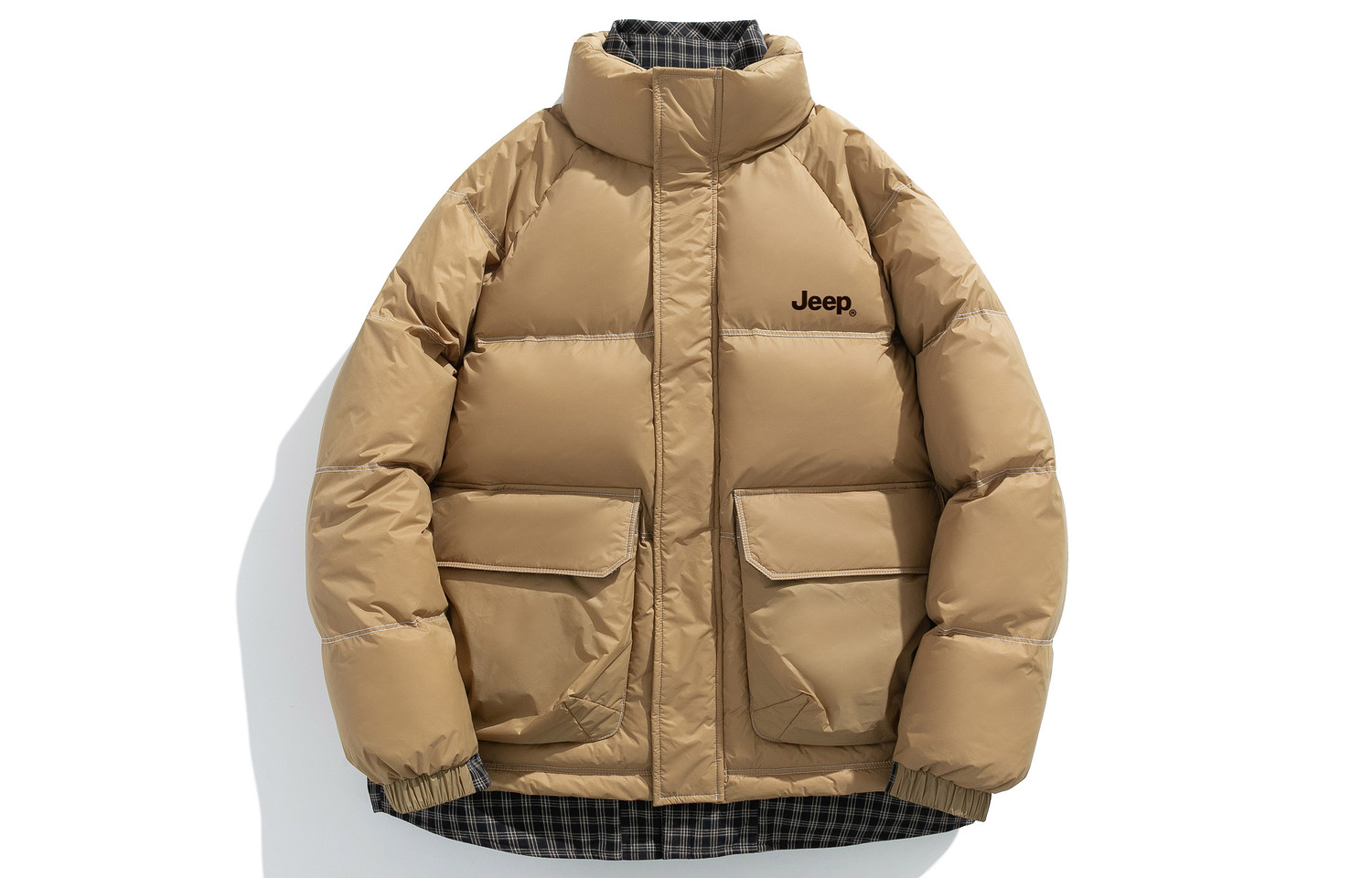 Jeep Унисекс пуховик, Khaki
Jeep Унисекс пуховик, Khaki