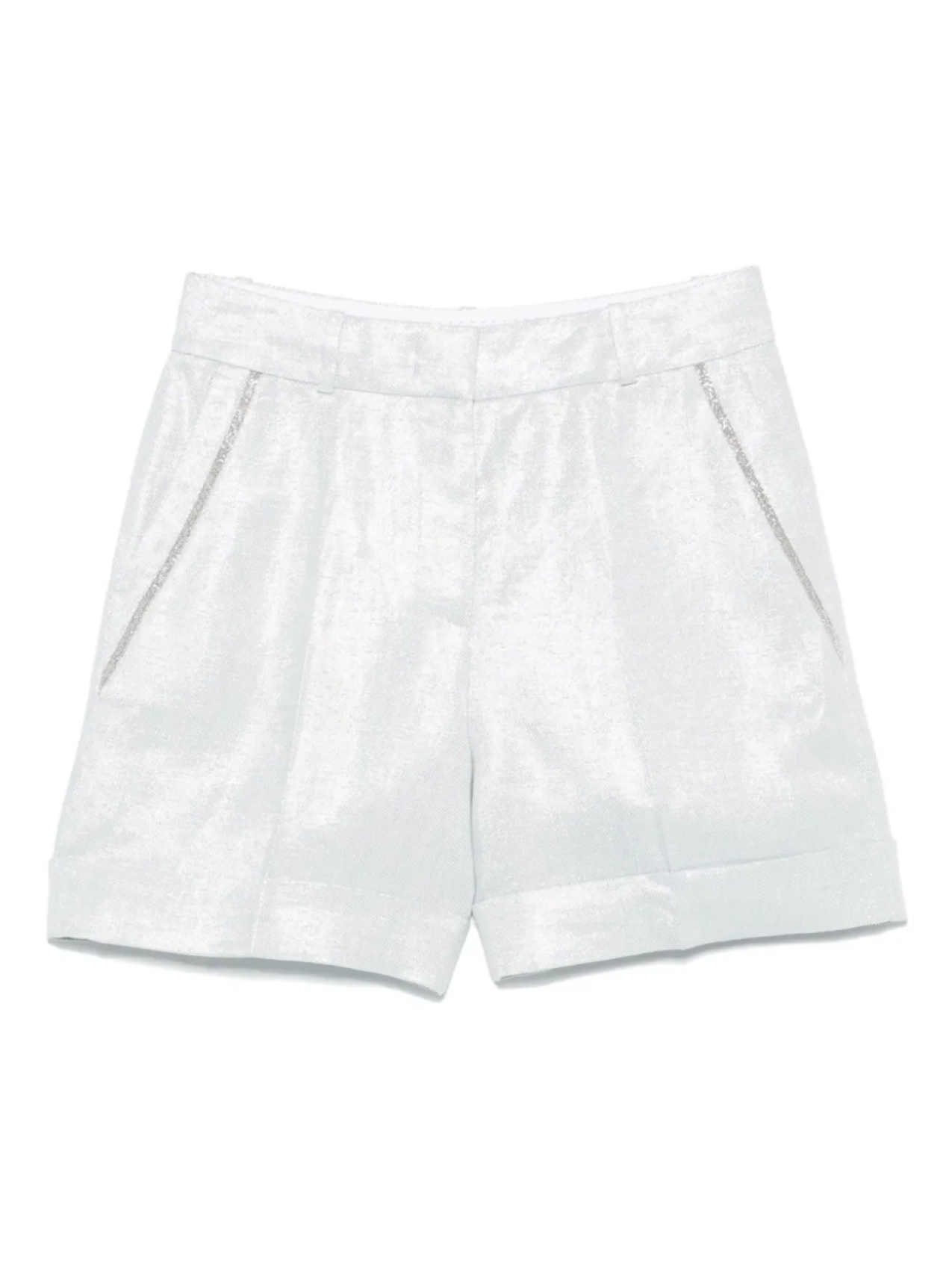 Шорты с металлическим эффектом Peserico, синий
Шорты с металлическим эффектом Peserico, синий