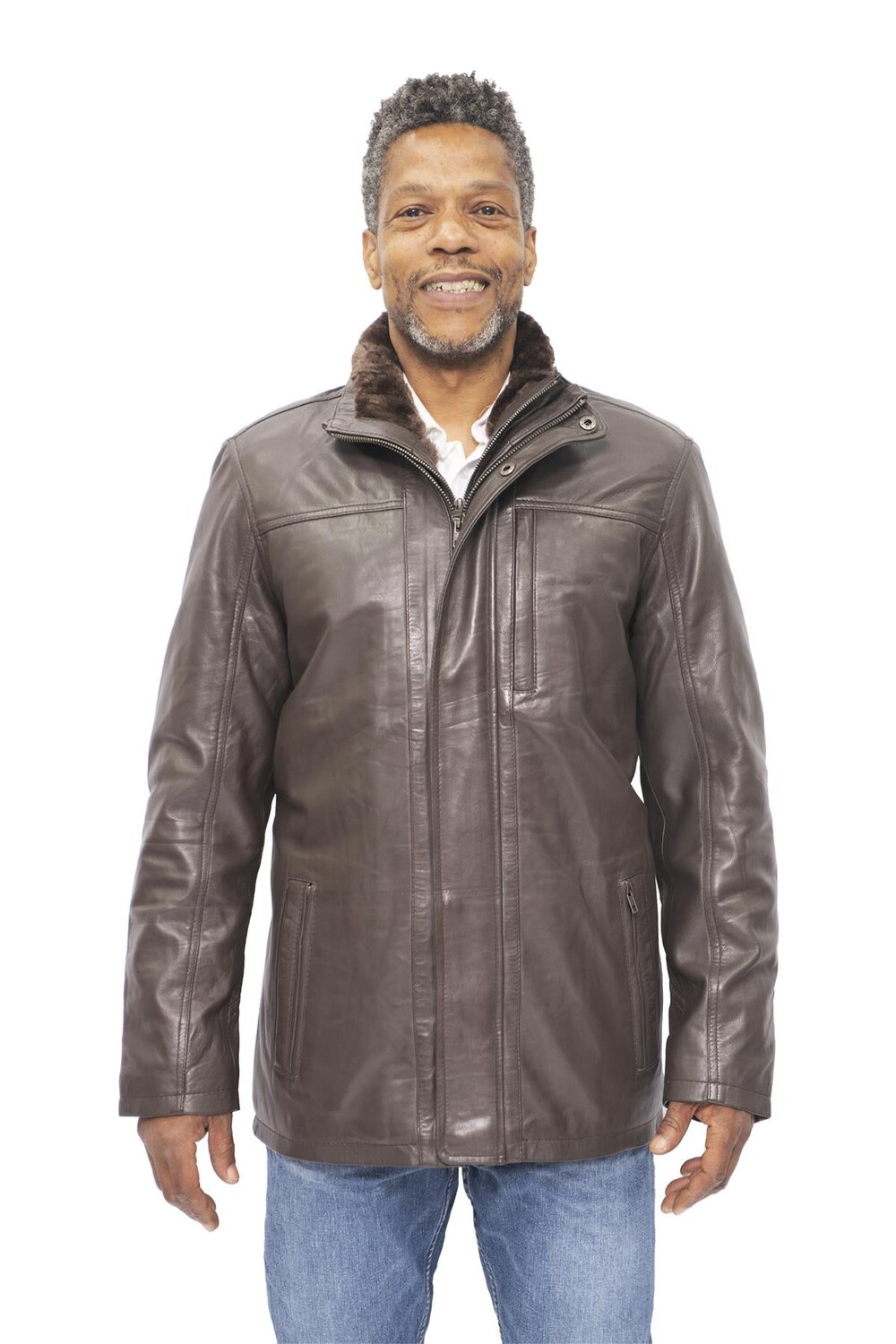 Кожаное пальто средней длины для ханоя Infinity Leather, коричневый
Кожаное пальто средней длины для ханоя Infinity Leather, коричневый